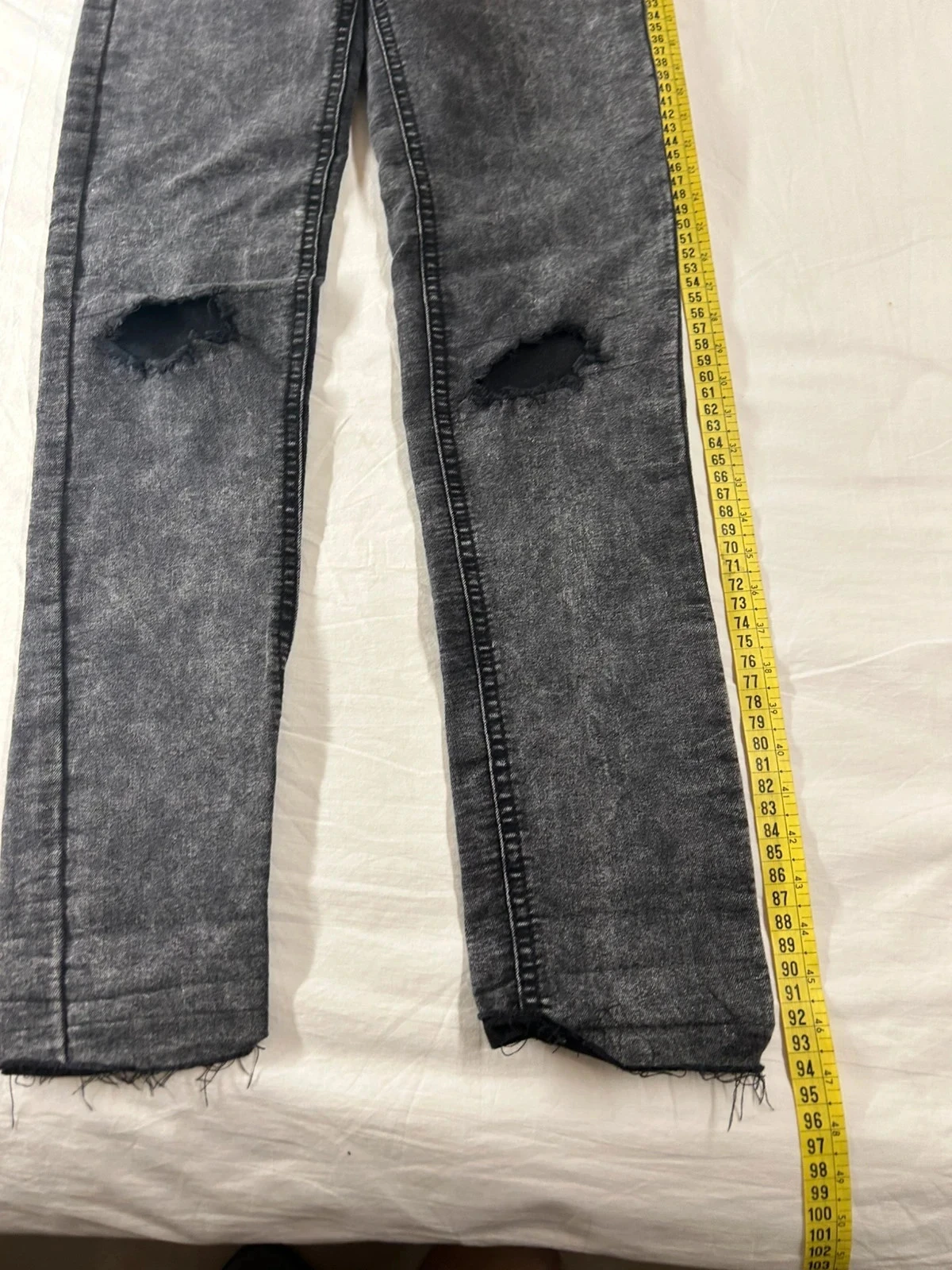 Jeans skinny cinza jennyfer – photo 4